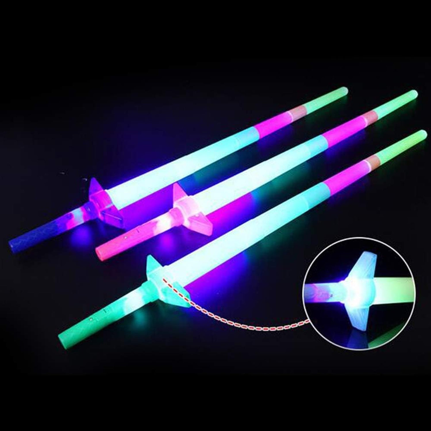 Sword With LED Lights, Glow In The Dark Flashing Sword Sword With LED Lights, Glow In The Dark Flashing Sword